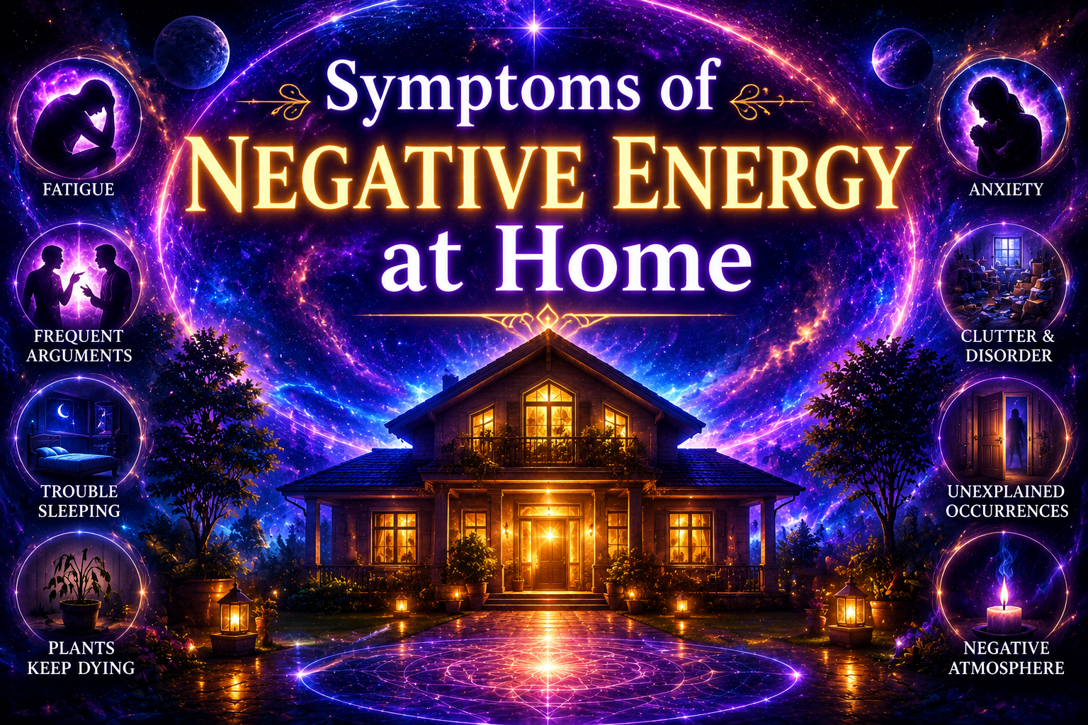 Symptoms of Negative Energy at Home